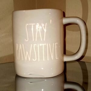 Rae Dunn Stay Pawsitive Mug ☕